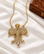 Load image into Gallery viewer, Kundan style thi garuda statement piece