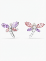 Load image into Gallery viewer, Luxury Crystal Dragonfly Stud Earrings