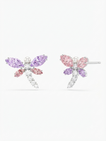 Load image into Gallery viewer, Luxury Crystal Dragonfly Stud Earrings