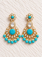 Load image into Gallery viewer, Ornate Crystal Drop Earrings
