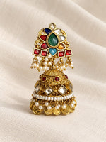 Load image into Gallery viewer, Intricate Kundan-Style Choker Necklace
