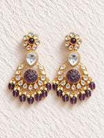 Load image into Gallery viewer, Ornate Crystal Drop Earrings
