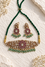 Load image into Gallery viewer, Intricate Stonework &amp; Beaded Fringe
