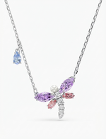 Load image into Gallery viewer, Luxury Dragonfly Crystal Pendant Necklace
