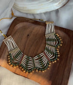 Load image into Gallery viewer, Layered Bead Statement Necklace
