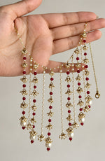 Load image into Gallery viewer, Layered Pearl Drop Statement Necklace
